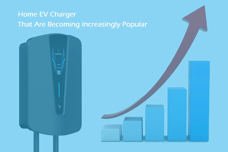 Best EV charger for home use with modern design and growing popularity among electric vehicle owners.