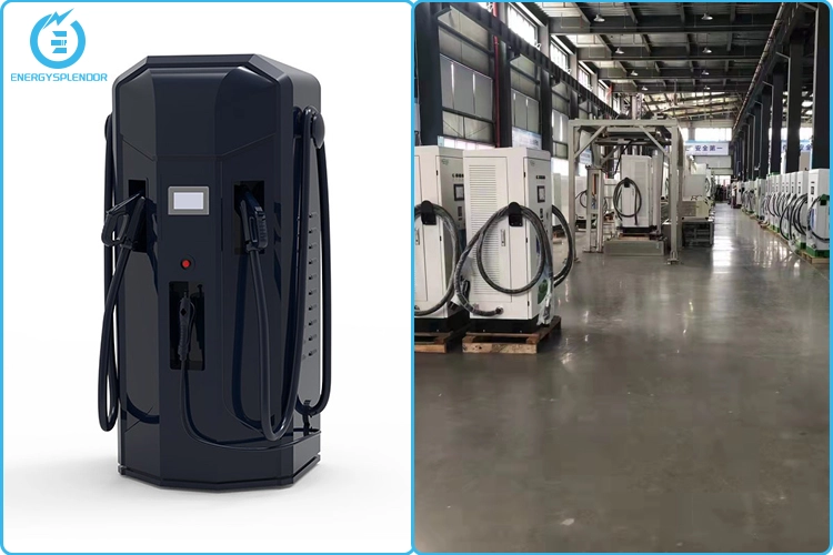 Commercial EV charger for fast and reliable electric vehicle charging.