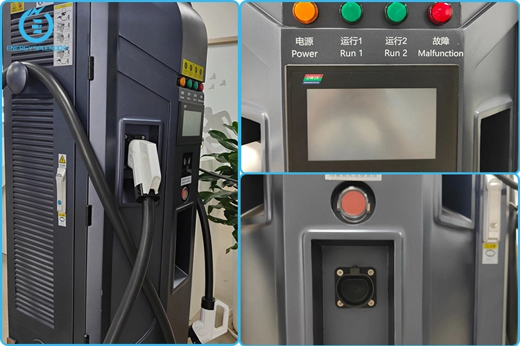 EV charger business for sale with installed stations and branding.