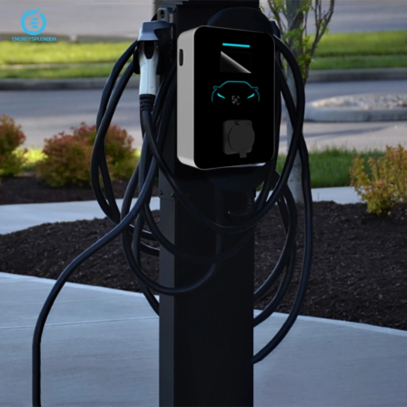 AC commercial EV charging stations for business investment and fleet charging solutions