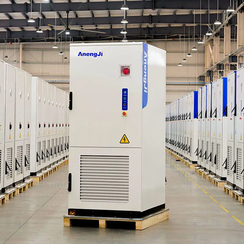 261kWh liquid-cooled ESS cabinet for industrial solar energy storage and peak shaving applications in factory