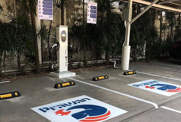 Commercial 44KW Level 2 AC Charging Station in Thailand​