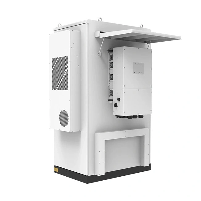 100kWh 120kWh Commercial & Industrial Solar Battery Energy Storage System (Air-Cooled) side view
