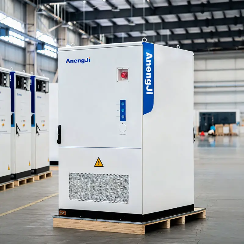 241kWh air-cooled ESS cabinet for solar and commercial energy storage systems in factory environment