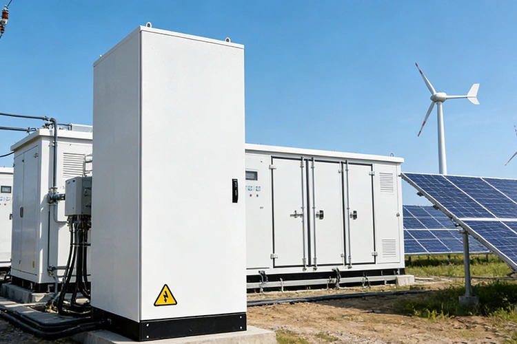 low-voltage-energy-storage-grid-tie-cabinet-commercial-site