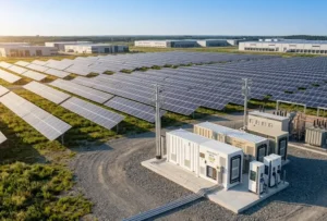 Large utility scale ground mounted solar farm optimized by a competitive Solar EPC Cost structure in Europe
